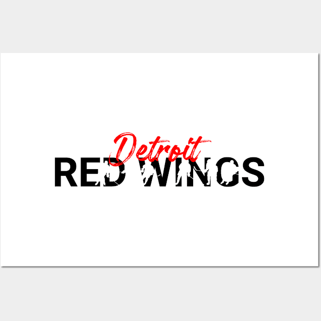 Deteoit red wings team Wall Art by Cahya. Id